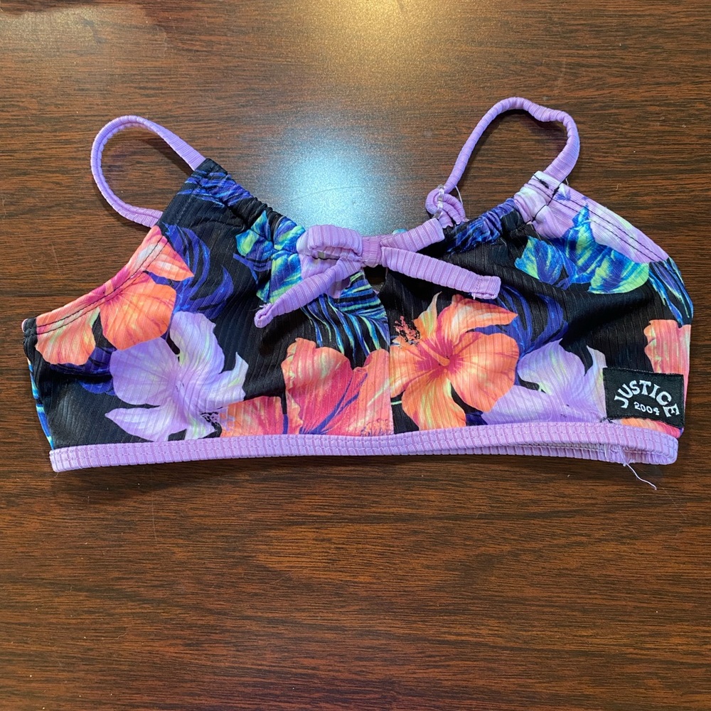 Justice Floral Bikini Set